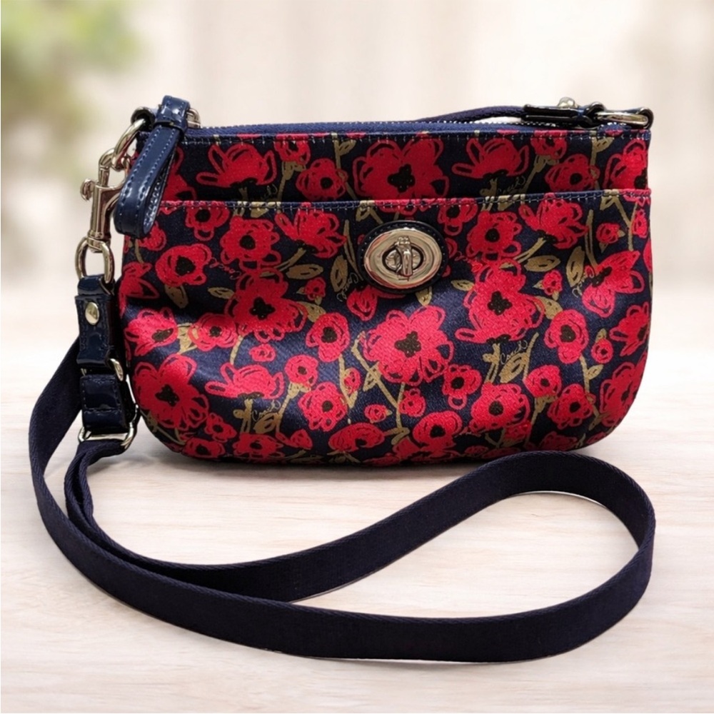 Y2K Rare Vintage Coach Poppy Swingpack crossbody